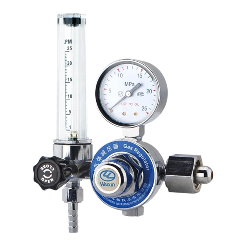 G5/8 Argon CO2 Mig Tig Flow Meter Gas Regulator Flowmeter Welding Weld Gauge Argon Regulator Pressure Reducer for WX55X
G5/8 Argon CO2 Mig Tig Flow Meter Gas Regulator Flowmeter Welding Weld Gauge Argon Regulator Pressure Reducer for WX55X