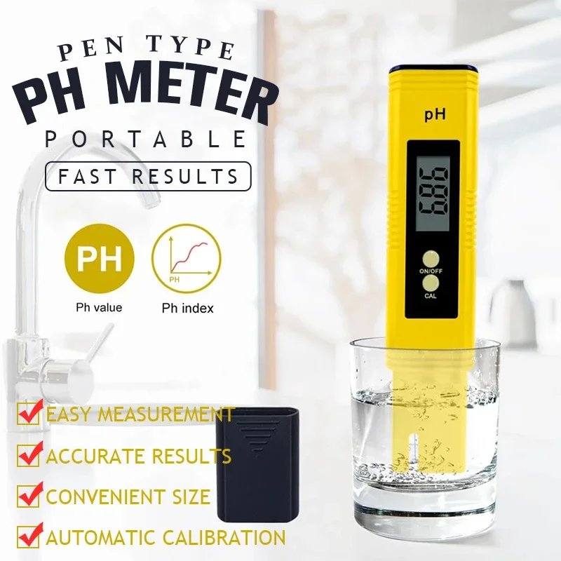 Water Quality Tester TDS/EC/ Salinity/S.G./Temperature Meter Portable Pen Type PH Meter Aquarium Swimming Pool
Water Quality Tester TDS/EC/ Salinity/S.G./Temperature Meter Portable Pen Type PH Meter Aquarium Swimming Pool
