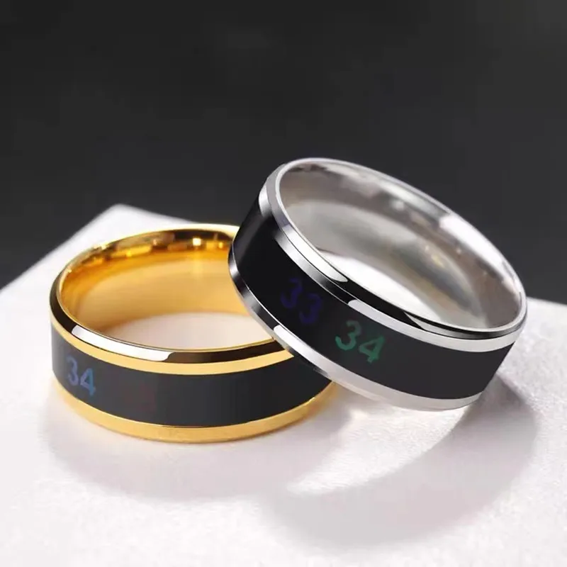 Temperature Ring Titanium Steel Mood Emotion Feeling Intelligent Temperature Sensitive Rings for Women Men Waterproof Jewelry
Temperature Ring Titanium Steel Mood Emotion Feeling Intelligent Temperature Sensitive Rings for Women Men Waterproof Jewelry