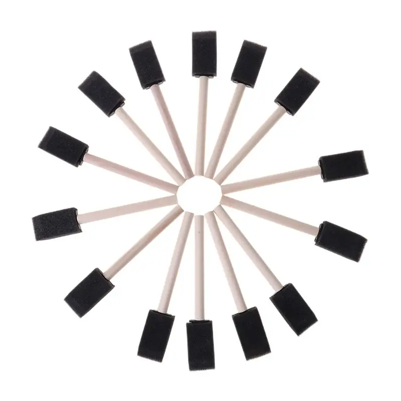 1 inch Foam Sponge Wood Handle Paint Brush Set - Lightweight, Durable and Great for Acrylics, Stains, Varnishes, Crafts
1 inch Foam Sponge Wood Handle Paint Brush Set - Lightweight, Durable and Great for Acrylics, Stains, Varnishes, Crafts