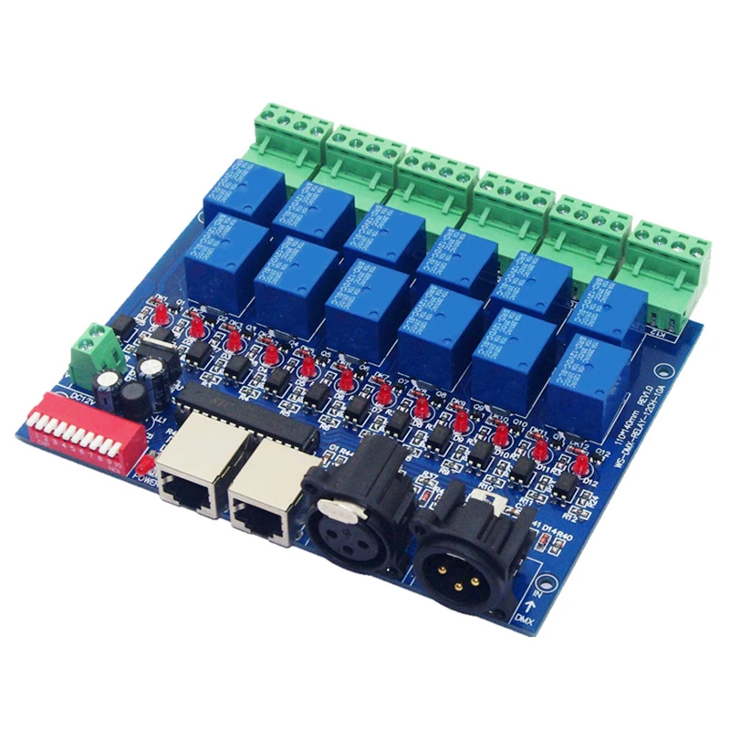 Светодиодный полноцветсветильник с 12-канальным контроллером DMX512 декодер 12 реле декодер NC99
Светодиодный полноцветсветильник с 12-канальным контроллером DMX512 декодер 12 реле декодер NC99