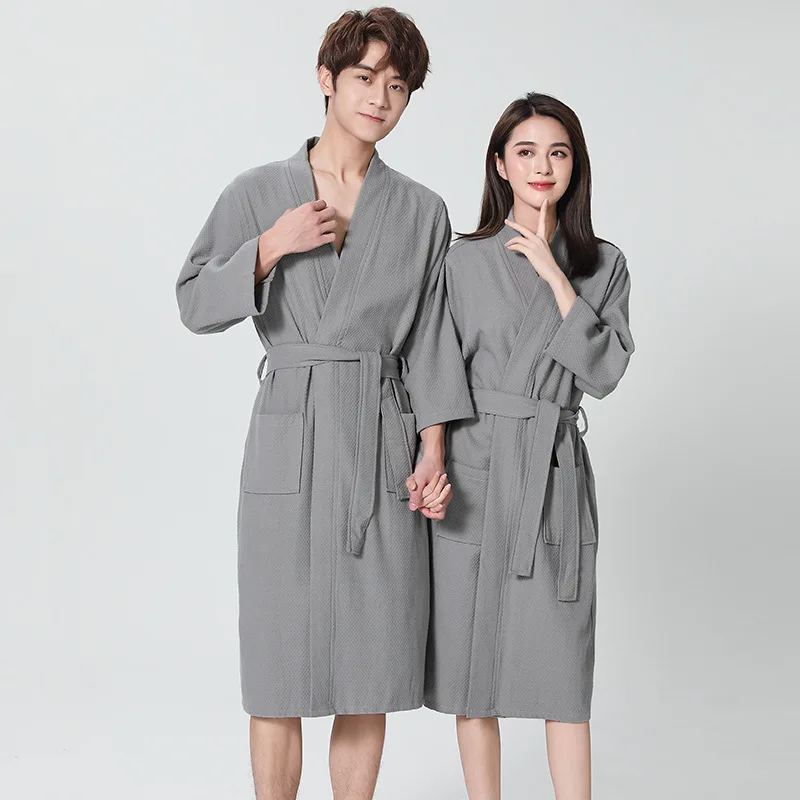 Women Kimono Bathrobe Gown Waffle Soft Loungewear Sleepwear Couple Nightwear Intimate Lingerie Loose Nightgown Homewear
Women Kimono Bathrobe Gown Waffle Soft Loungewear Sleepwear Couple Nightwear Intimate Lingerie Loose Nightgown Homewear
