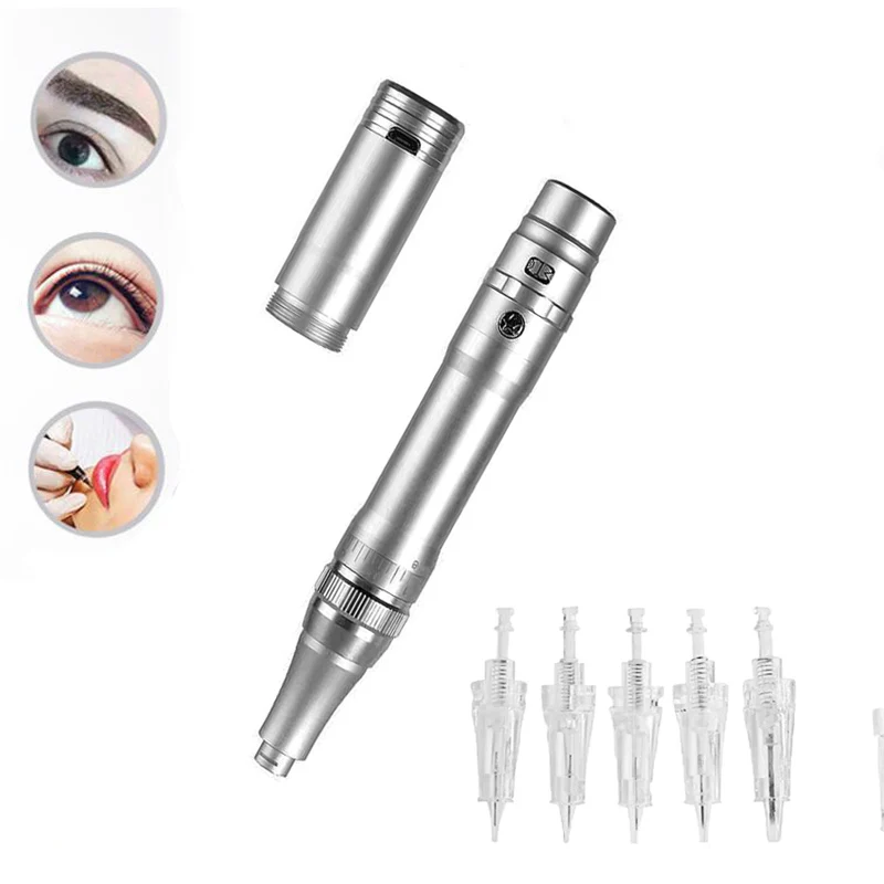 XIMUKA-Professional Wireless Permanent Makeup Machine Battery Tattoo Eyebrow Pen With Cartridge Needles
XIMUKA-Professional Wireless Permanent Makeup Machine Battery Tattoo Eyebrow Pen With Cartridge Needles