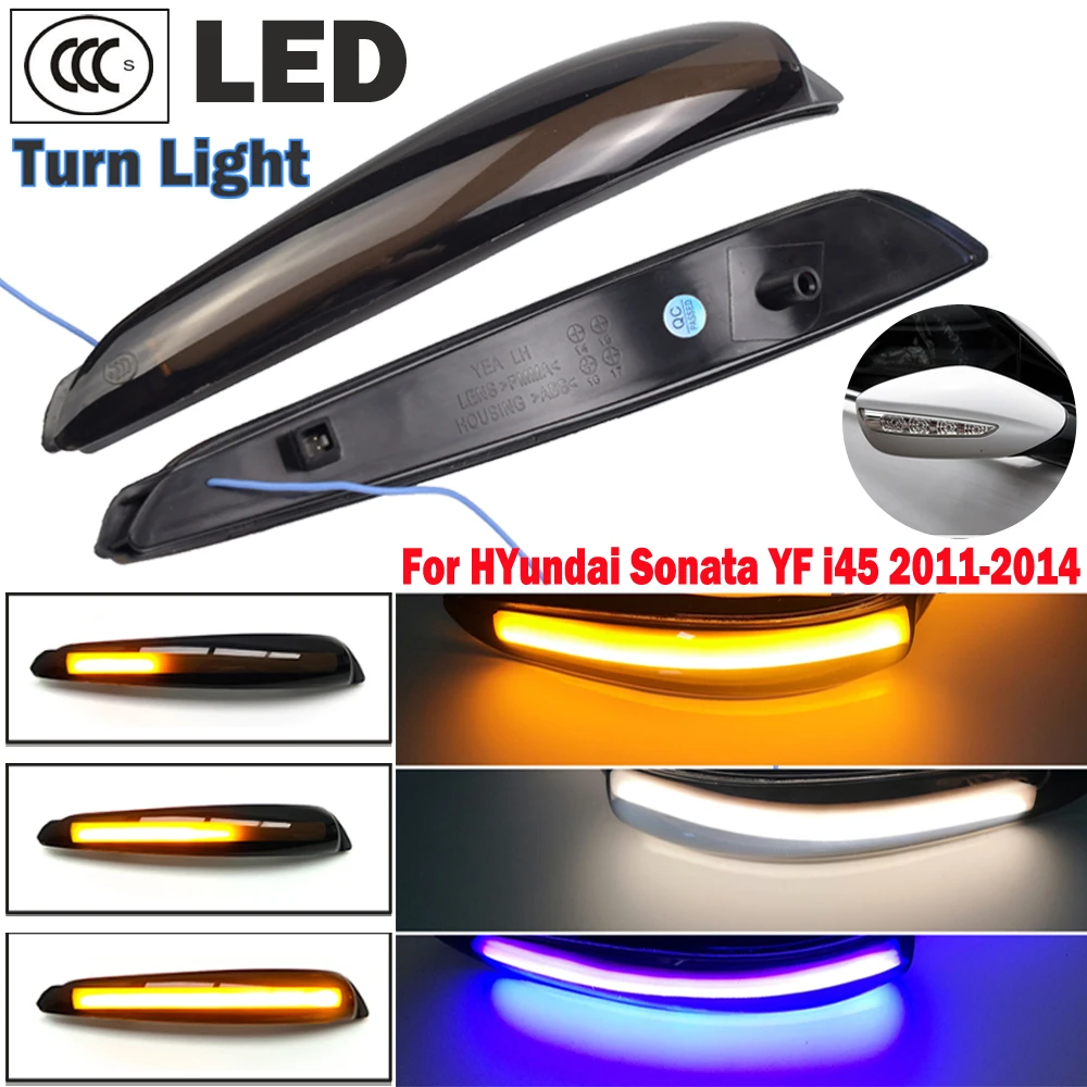 LED Dynamic Turn Signal Light Side Mirror Blinker Sequential Lamp For Hyundai Sonata YF i45 2011 2012 2013 2014
LED Dynamic Turn Signal Light Side Mirror Blinker Sequential Lamp For Hyundai Sonata YF i45 2011 2012 2013 2014