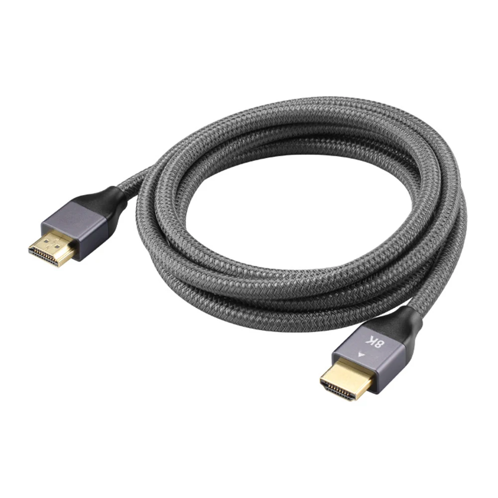8K 60Hz 4K 120Hz Ultra High-Speed HDMI-Compatible 2.1 Cable 48Gbps HDMI-Compatible Cable Converter for PS4 HDTVs Projectors
8K 60Hz 4K 120Hz Ultra High-Speed HDMI-Compatible 2.1 Cable 48Gbps HDMI-Compatible Cable Converter for PS4 HDTVs Projectors