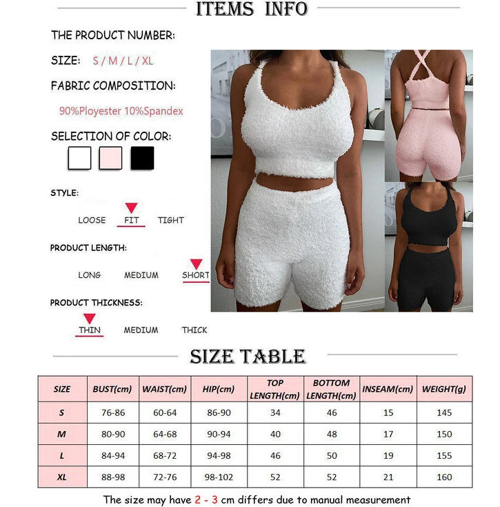 Women Summer Set fluffy Yoga Gym Strap Exposed Back Crop Top Mini Shorts Tracksuit Two Piece Set Outfit
Women Summer Set fluffy Yoga Gym Strap Exposed Back Crop Top Mini Shorts Tracksuit Two Piece Set Outfit