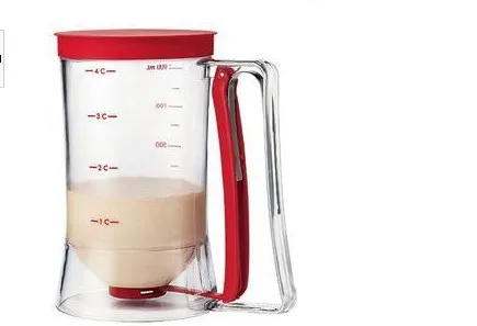 Baking Essentials Cake Batter Cream Dispenser Dough Cupcake Batter Dispensers handheld Muffin pancake Separator Measuring cup
Baking Essentials Cake Batter Cream Dispenser Dough Cupcake Batter Dispensers handheld Muffin pancake Separator Measuring cup