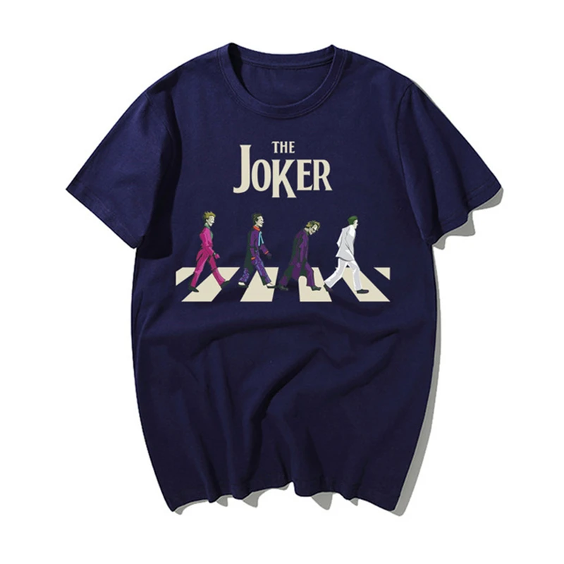 The Joker Funny T-Shirt moda uomo T-Shirt estiva uomo Casual cotone manica corta Tshirt uomo Hip Hop Harajuku Streetwear
The Joker Funny T-Shirt moda uomo T-Shirt estiva uomo Casual cotone manica corta Tshirt uomo Hip Hop Harajuku Streetwear