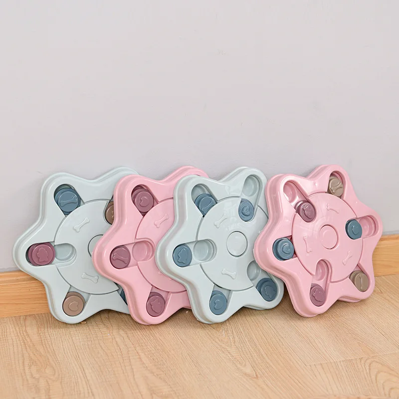 Pet Supplies Pet Educational Toy Dog Turntable PP Plastic Material Feeder Porous Hidden Food Toys Jigsaw Slow Food Bowl
Pet Supplies Pet Educational Toy Dog Turntable PP Plastic Material Feeder Porous Hidden Food Toys Jigsaw Slow Food Bowl