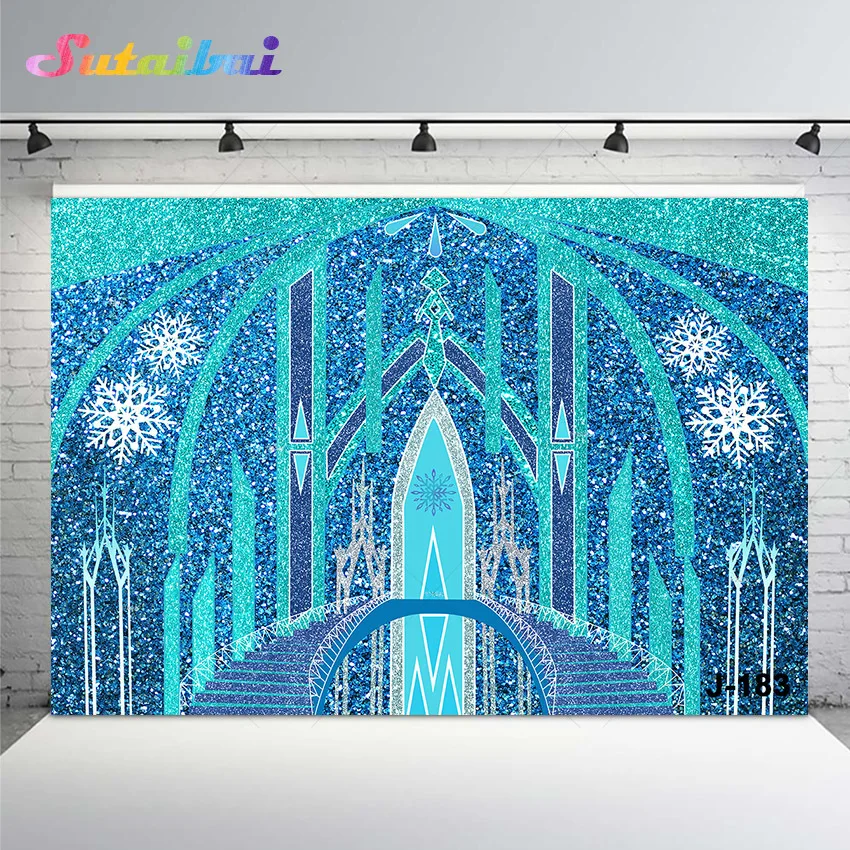 Winter Christmas Frozen Backdrop Glitter Snowflakes Crystal Castle Backdrop for Kids Birthday Xmas Eve Party Photo Background
Winter Christmas Frozen Backdrop Glitter Snowflakes Crystal Castle Backdrop for Kids Birthday Xmas Eve Party Photo Background