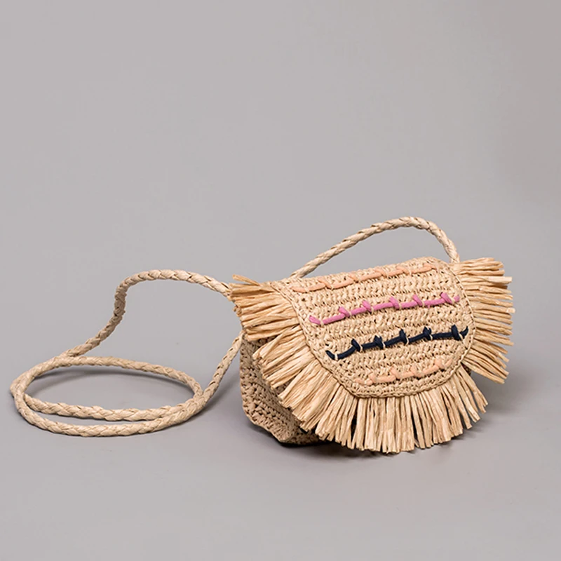 Handmade Crochet Straw Tassel Crossbody Bags For Women Colored Paper Rope Woven Shoulder Bag Women Summer Large Saddle Handbags
Handmade Crochet Straw Tassel Crossbody Bags For Women Colored Paper Rope Woven Shoulder Bag Women Summer Large Saddle Handbags