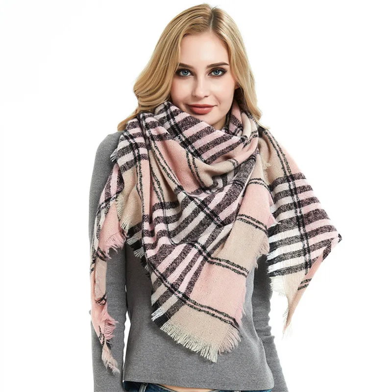 Women's Fall Winter Scarf Classic Tassel Plaid Scarf Warm Soft Chunky Large Blanket Scarves ladies shawls & wraps foulard femme
Women's Fall Winter Scarf Classic Tassel Plaid Scarf Warm Soft Chunky Large Blanket Scarves ladies shawls & wraps foulard femme