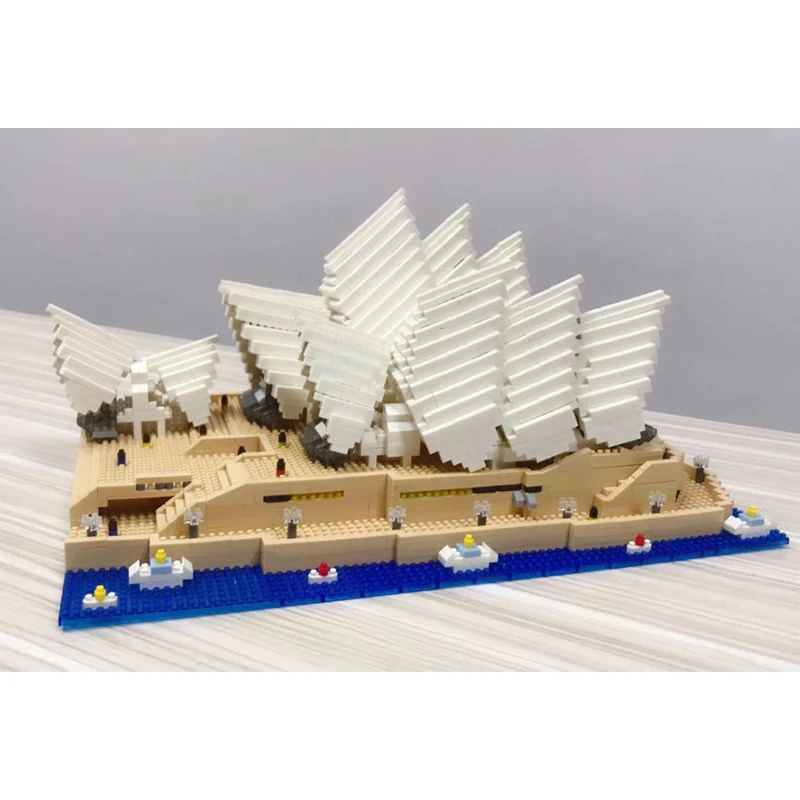 Diy Creator City Sydney Opera House Building Blocks Street View Architecture Construction Model Bricks Toys for Children Gift
Diy Creator City Sydney Opera House Building Blocks Street View Architecture Construction Model Bricks Toys for Children Gift
