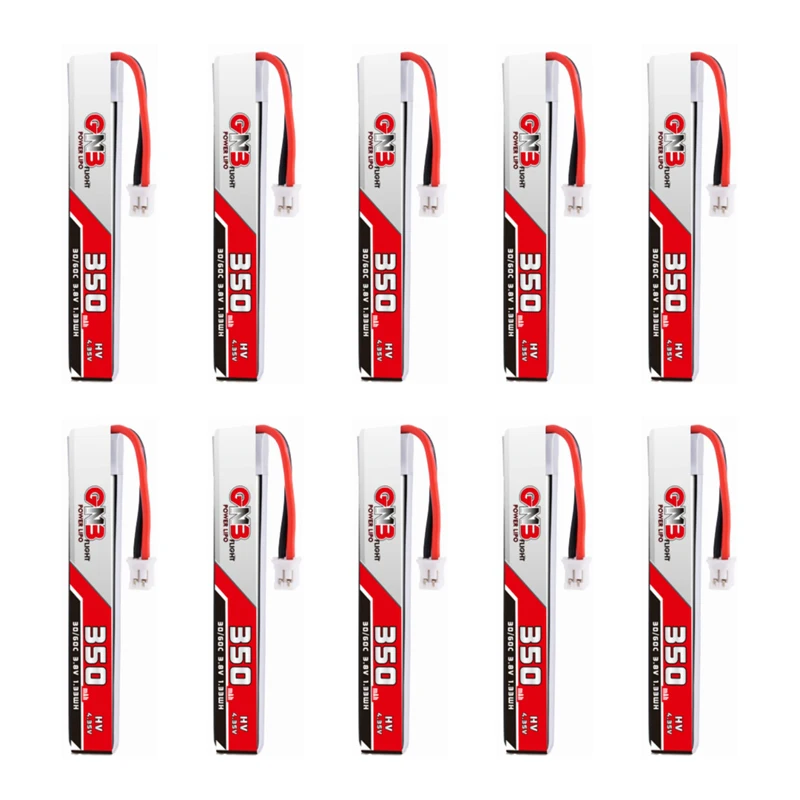 10PCS Gaoneng GNB 3.8V 300mAh 30C 1S Lipo Battery for Happymodel Mobula6&Mobula7 Beta FPV RC Racing Tinywhoop Drone w/ PH2 Plug
10PCS Gaoneng GNB 3.8V 300mAh 30C 1S Lipo Battery for Happymodel Mobula6&Mobula7 Beta FPV RC Racing Tinywhoop Drone w/ PH2 Plug