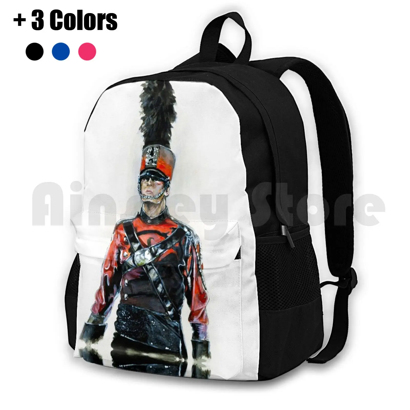 Boston Outdoor Hiking Backpack Riding Climbing Sports Bag Dci Drum Corps Marching Band Band Boston Uniform Portrait Red Black
Boston Outdoor Hiking Backpack Riding Climbing Sports Bag Dci Drum Corps Marching Band Band Boston Uniform Portrait Red Black