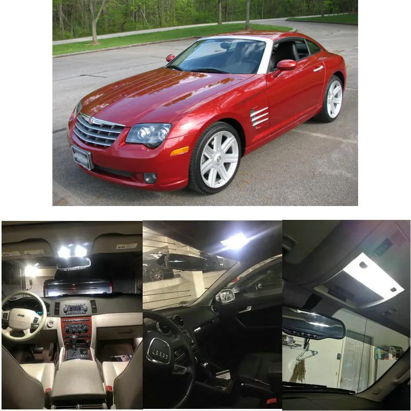 Внутренние светодиодные лампы для 2004 Chrysler 300M conверсии Intrepid Pacifica Town Country Sebring PT Cruiser Crossfire
Внутренние светодиодные лампы для 2004 Chrysler 300M conверсии Intrepid Pacifica Town Country Sebring PT Cruiser Crossfire