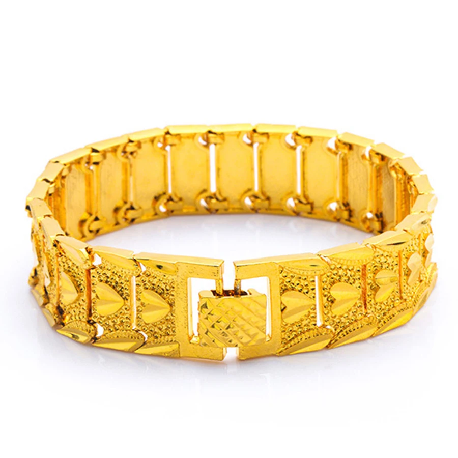 Women's Bracelet 2020 Wholesale Braslet Female Thick Gold Color Heart Shape Chain Link Bracelet For Women Jewelry Birthday Gift
Women's Bracelet 2020 Wholesale Braslet Female Thick Gold Color Heart Shape Chain Link Bracelet For Women Jewelry Birthday Gift