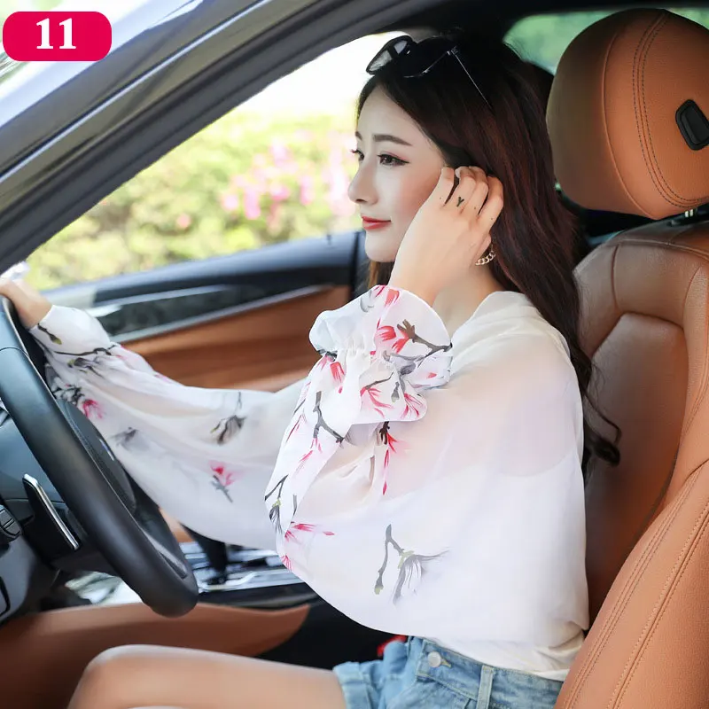 New Summer Women's Arm Sleeves Sun Protection Sleeves Chiffon Protective Arm Sleeves Driving Sleeve Shawl Scarf Anti-UV Shawl
New Summer Women's Arm Sleeves Sun Protection Sleeves Chiffon Protective Arm Sleeves Driving Sleeve Shawl Scarf Anti-UV Shawl