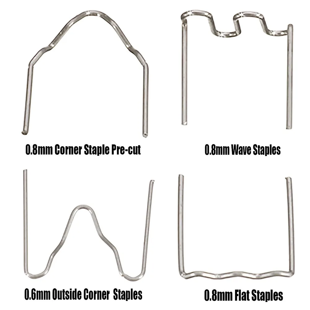 800PCS Hot Stapler Staples For Car Bumper Plastic Welder Repair Tool Kit Welding Tool
800PCS Hot Stapler Staples For Car Bumper Plastic Welder Repair Tool Kit Welding Tool