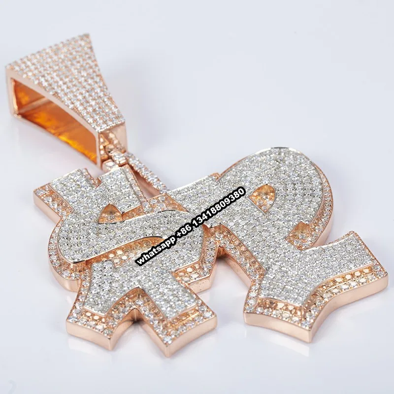 OTIY Custom Initial Name Pendant Customized Full Iced Out Charm S925 VVS D Moissanite Diamond Letter Chain For Men And Women
OTIY Custom Initial Name Pendant Customized Full Iced Out Charm S925 VVS D Moissanite Diamond Letter Chain For Men And Women