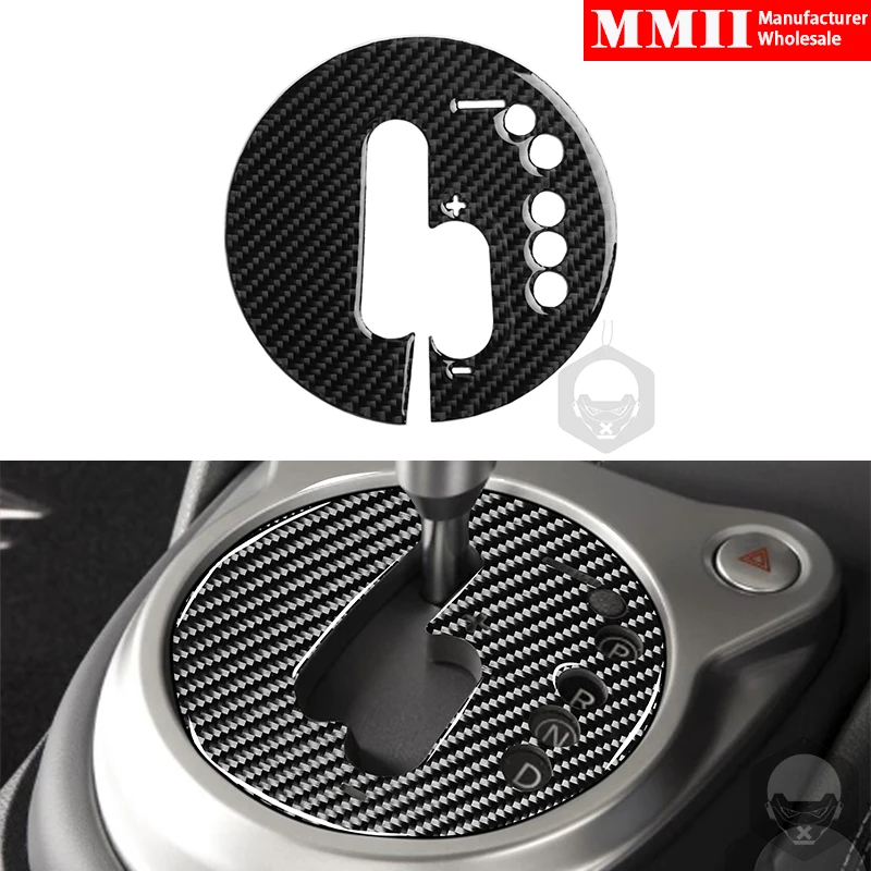 For NISSAN 370Z Z34 2009+ Automatic Transmission Gear Panel Cover Sticker RHD Real Carbon Fiber Interior Decoration Accessory
For NISSAN 370Z Z34 2009+ Automatic Transmission Gear Panel Cover Sticker RHD Real Carbon Fiber Interior Decoration Accessory