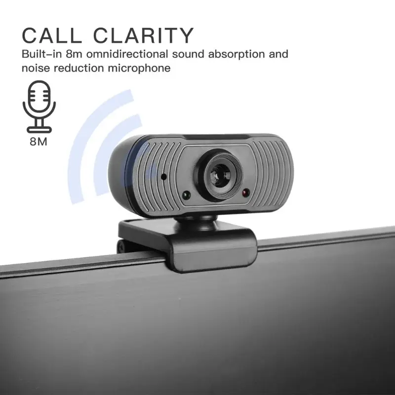 1080P USB Webcam Mini Computer PC Web Camera Rotatable Camera Video Recording with Microphone for Live Broadcast Conference Work
1080P USB Webcam Mini Computer PC Web Camera Rotatable Camera Video Recording with Microphone for Live Broadcast Conference Work