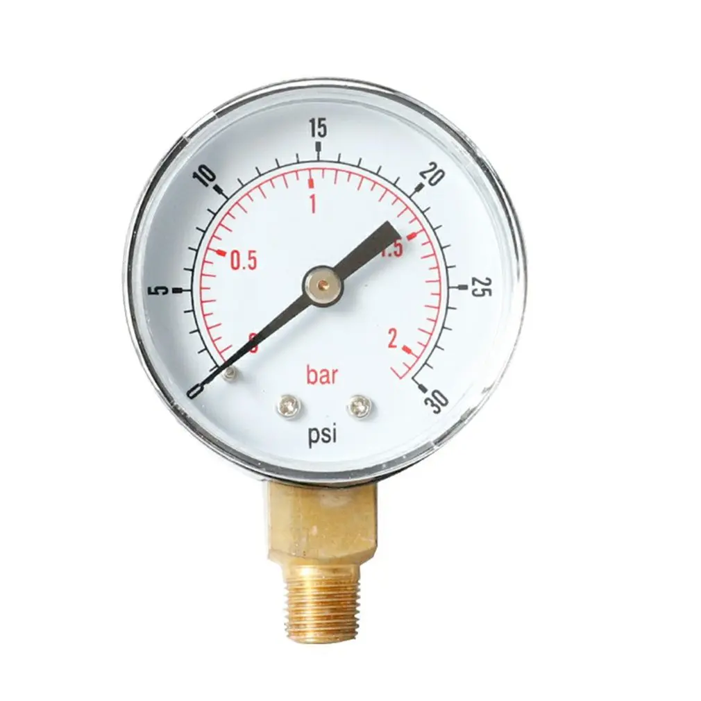 Radial Pressure Gauge High-precision Barometer Oil Pressure Gauge Water Pressure Gauge TS-Y504-30psi TS-Y508-60psiY50
Radial Pressure Gauge High-precision Barometer Oil Pressure Gauge Water Pressure Gauge TS-Y504-30psi TS-Y508-60psiY50