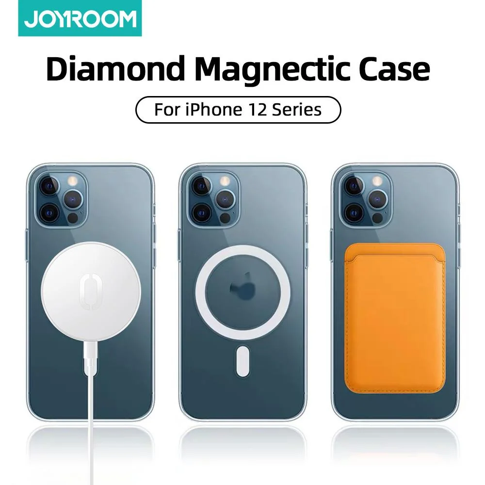 Joyroom Clear Magnectic Phone Case For iPhone 12 Pro Max 12 Mini Case For Magnectic Wireless Charger Transparent Back PC Cover
Joyroom Clear Magnectic Phone Case For iPhone 12 Pro Max 12 Mini Case For Magnectic Wireless Charger Transparent Back PC Cover