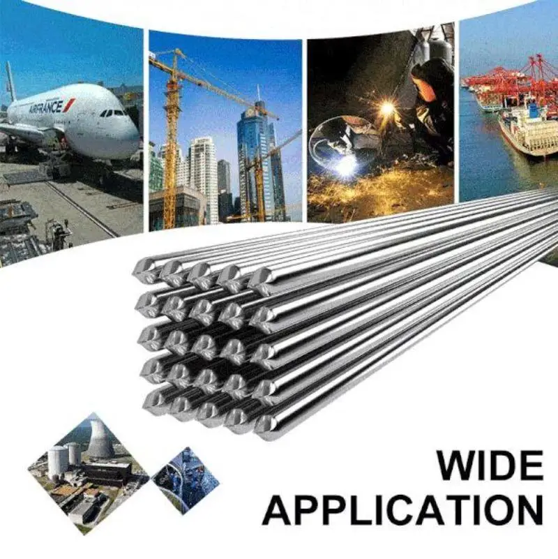 Solution Welding Flux-Cored Rods 1.6mm 2mm 10Pcs Aluminium Flux Cored Weld Wire Easy Melt Welding Rods for Aluminum Welding Sold 
Solution Welding Flux-Cored Rods 1.6mm 2mm 10Pcs Aluminium Flux Cored Weld Wire Easy Melt Welding Rods for Aluminum Welding Sold