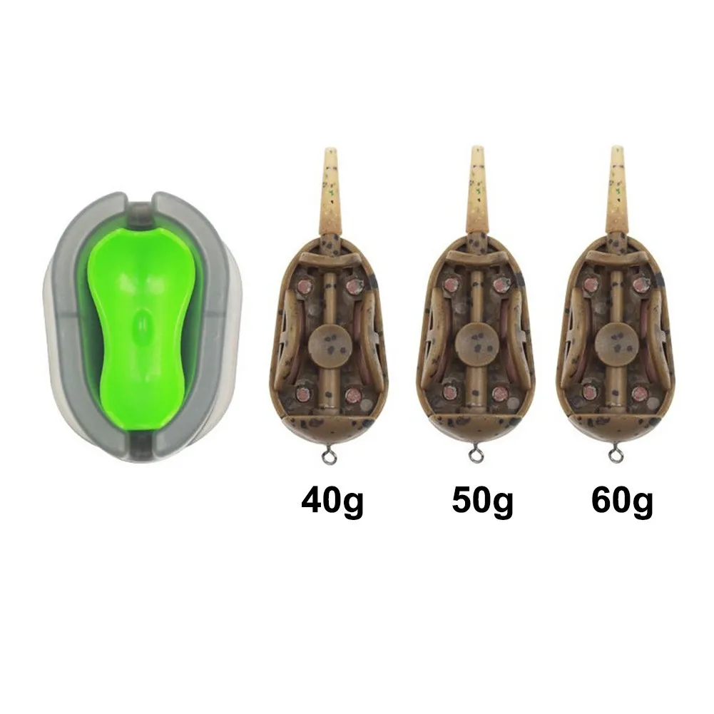 Carp Fishing Inline Flat Method Feeder 3+1 Methods Bait Basket Feeders Mould Set Bait Nest Tool 20/30/40g 40/50/60g Mould
Carp Fishing Inline Flat Method Feeder 3+1 Methods Bait Basket Feeders Mould Set Bait Nest Tool 20/30/40g 40/50/60g Mould