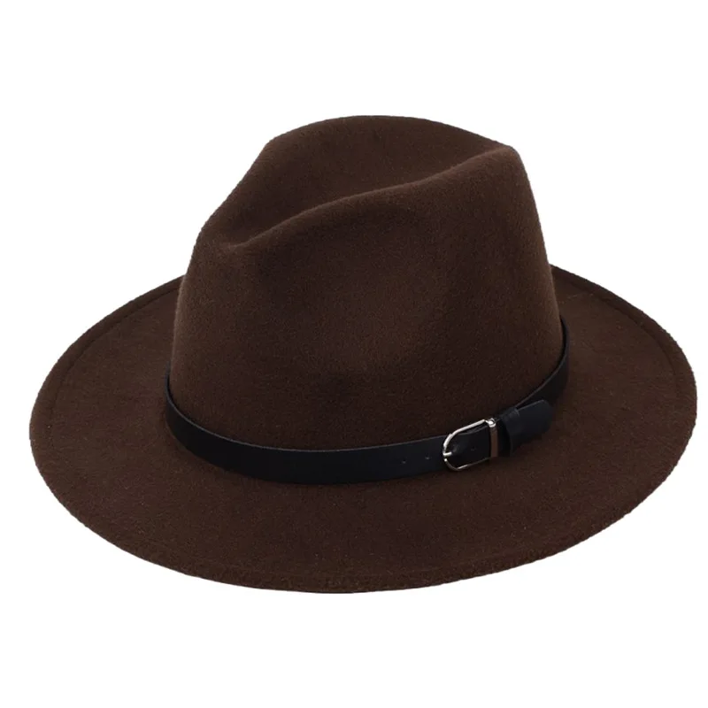 2020Classic jazz hat small spring and autumn ladies cashmere top hat coffee with British male hat
2020Classic jazz hat small spring and autumn ladies cashmere top hat coffee with British male hat