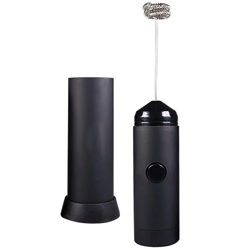 Mini Handheld Milk Frother - Battery Operated Electric Foam Maker | Includes Kitchen Stand,Latte Hot Milk Eggbeater ,Coffee Mixe
Mini Handheld Milk Frother - Battery Operated Electric Foam Maker | Includes Kitchen Stand,Latte Hot Milk Eggbeater ,Coffee Mixe