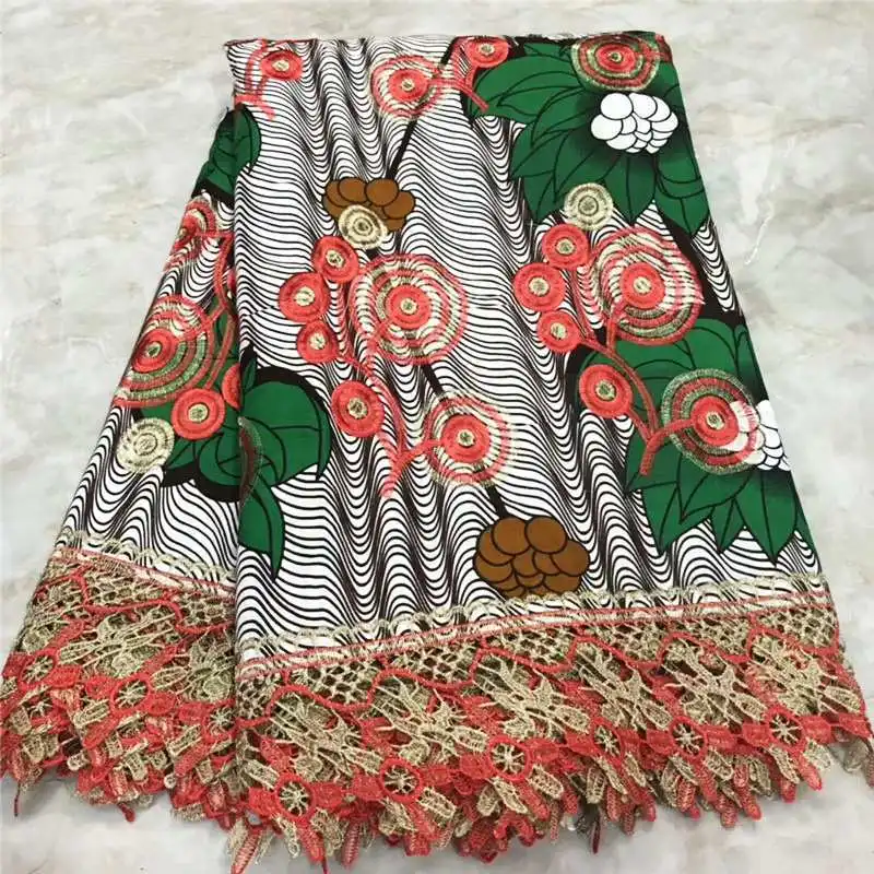 African cord lace fabric with cotton wax fabric african laces 2019 high quality guipure lace nigerian lace fabrics for dress 
African cord lace fabric with cotton wax fabric african laces 2019 high quality guipure lace nigerian lace fabrics for dress