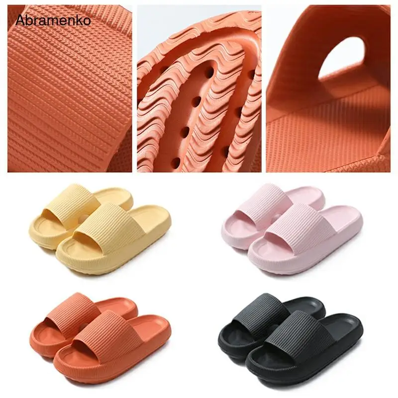 Super Soft Slippers Home Slippers Solid Color Thick-soled Non-slip Sandals And Slippers For Men And Women Outdoor Bath Slippers
Super Soft Slippers Home Slippers Solid Color Thick-soled Non-slip Sandals And Slippers For Men And Women Outdoor Bath Slippers