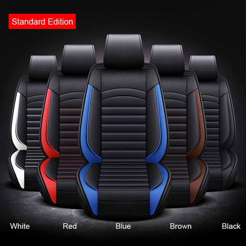 5-Seat Car PU Leather Front Car Seat Covers Front + Rear Fashion Style Auto Interior for CHEVROLET TRAX Equinox Limited Impala
5-Seat Car PU Leather Front Car Seat Covers Front + Rear Fashion Style Auto Interior for CHEVROLET TRAX Equinox Limited Impala