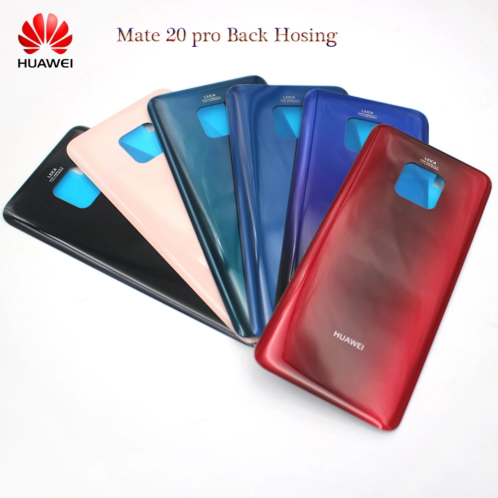 Оригинальная задняя крышка батарейного отсека Huawei для Mate 20 pro, стеклянный сменный задний Чехол для mate 20 Pro с наклейками
Оригинальная задняя крышка батарейного отсека Huawei для Mate 20 pro, стеклянный сменный задний Чехол для mate 20 Pro с наклейками