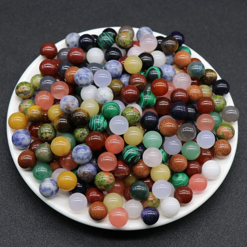 20pcs/bag Natural Stone Non-Porous Round Beads 12mm Crystal Agate Non-Porous Round Beads Loose Beads DIY Stone Jewelry Material
20pcs/bag Natural Stone Non-Porous Round Beads 12mm Crystal Agate Non-Porous Round Beads Loose Beads DIY Stone Jewelry Material