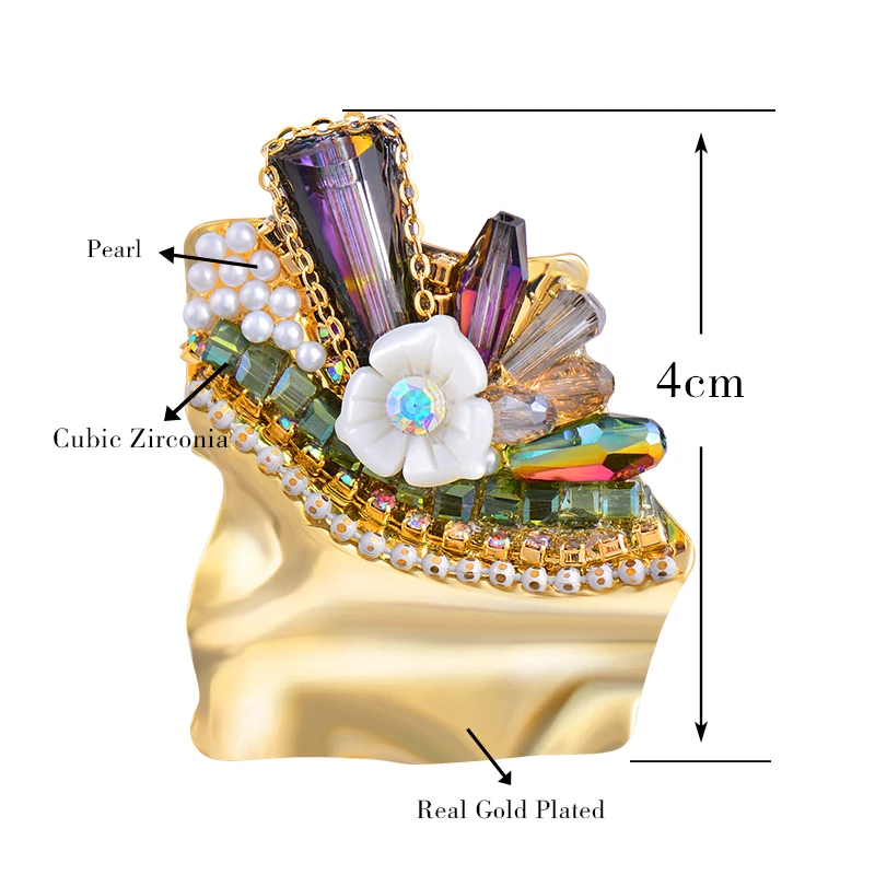 SINLEERY Korean Style Geometry Shaped Shinny Purple Crystal White Shell Flower Brooch Pin Women's Fashion 2021 XZ169 SSP
SINLEERY Korean Style Geometry Shaped Shinny Purple Crystal White Shell Flower Brooch Pin Women's Fashion 2021 XZ169 SSP