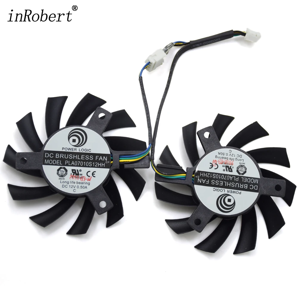 PLA07010S12HH 12V 0.5A 65mm 4Pin Replacement Cooling Fan For MSI R5770 Hawk - graphics card - Radeon HD 5770
PLA07010S12HH 12V 0.5A 65mm 4Pin Replacement Cooling Fan For MSI R5770 Hawk - graphics card - Radeon HD 5770