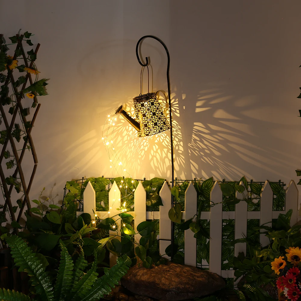 Watering Can Solar Garden Landscape Path LED String Lights Yard Stake With Planter For Yard Lawn Art Outdoor Home Decorations
Watering Can Solar Garden Landscape Path LED String Lights Yard Stake With Planter For Yard Lawn Art Outdoor Home Decorations