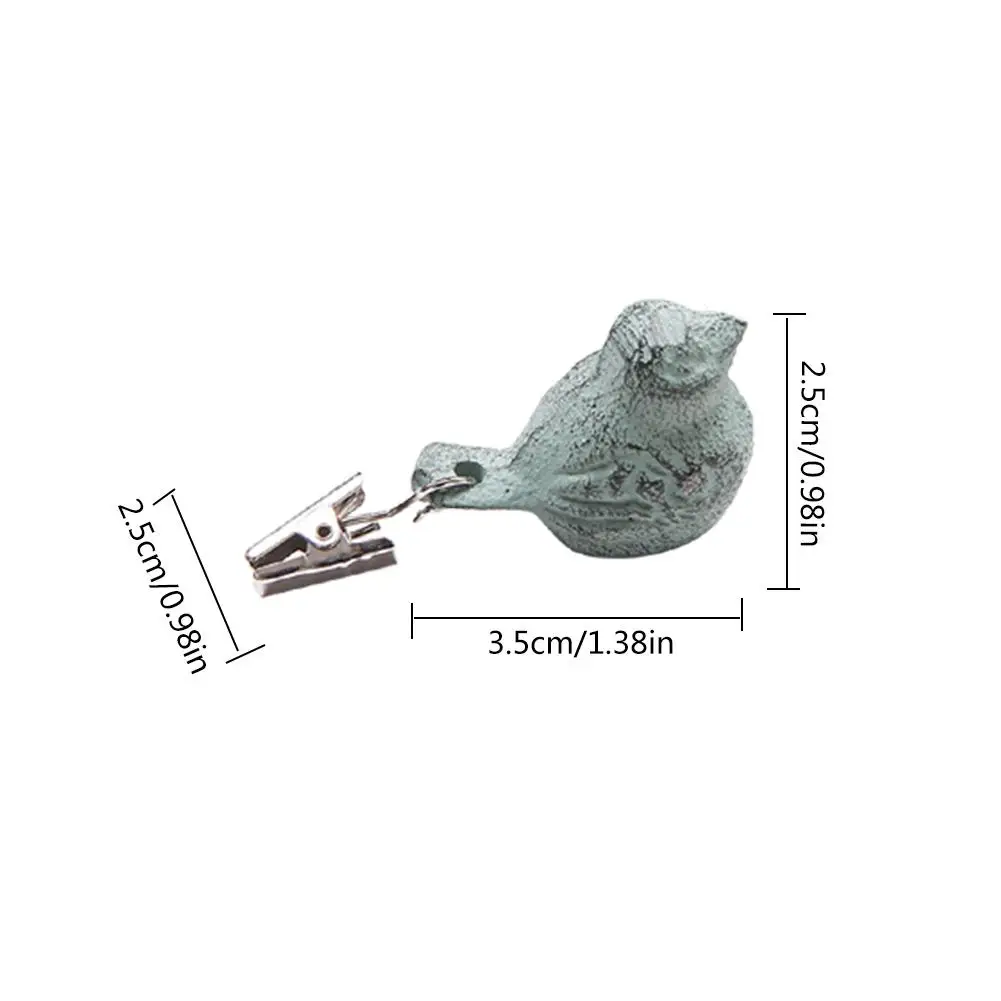 4pcs Tablecloth Drop Bird Pendant Tablecloth Weights Windproof Iron Clip Picnic Blanket Sinker For Garden Party Camping
4pcs Tablecloth Drop Bird Pendant Tablecloth Weights Windproof Iron Clip Picnic Blanket Sinker For Garden Party Camping