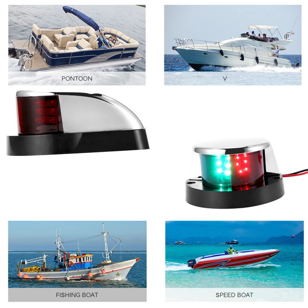 12V Waterproof Marine Boat Yacht LED Navigation Light Red And Green Bow Lights Deck Mount
12V Waterproof Marine Boat Yacht LED Navigation Light Red And Green Bow Lights Deck Mount