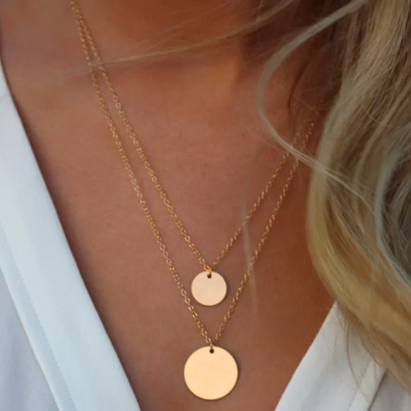 HebeDeer Multilayer Chain Trendy Girl Necklace Chain Women Yellow Gold Color Bohemia Round Necklaces Jewelry Lady Collares
HebeDeer Multilayer Chain Trendy Girl Necklace Chain Women Yellow Gold Color Bohemia Round Necklaces Jewelry Lady Collares