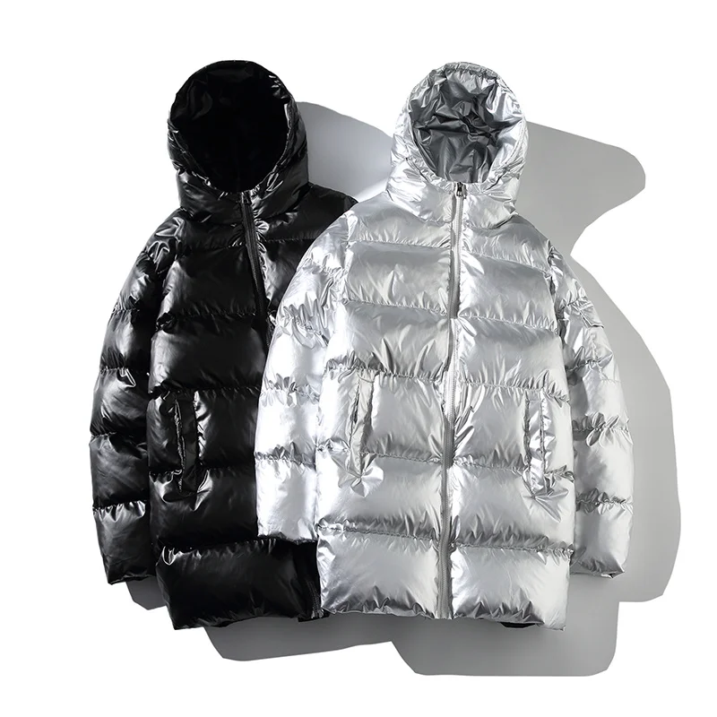 Winter Thickened Shiny Jacket Men Warm Fashion Casual Long Coat Men Streetwear Loose Hooded Coat Mens Parker Large Size M-5XL
Winter Thickened Shiny Jacket Men Warm Fashion Casual Long Coat Men Streetwear Loose Hooded Coat Mens Parker Large Size M-5XL