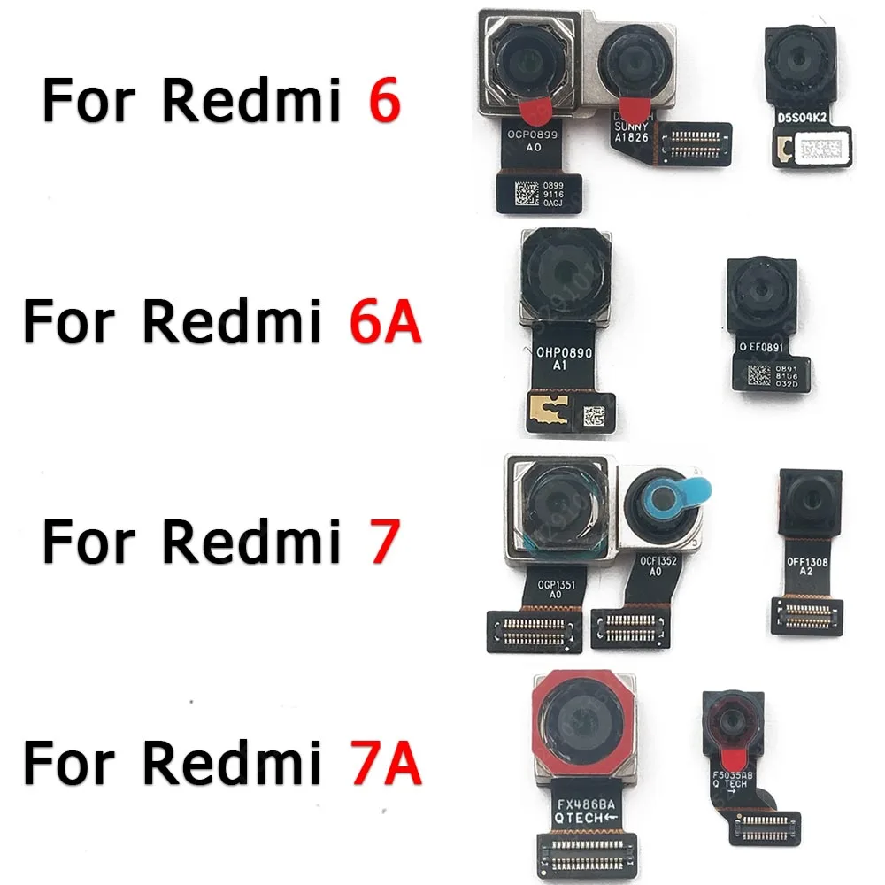 Original Front Back Camera For Xiaomi Redmi 6A 6 7A 7 Facing Rear Frontal Flex Selfie Camera Module Replacement Spare Parts
Original Front Back Camera For Xiaomi Redmi 6A 6 7A 7 Facing Rear Frontal Flex Selfie Camera Module Replacement Spare Parts