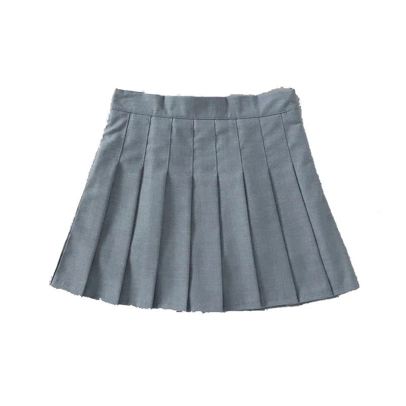 Short Pleated Skirt Solid Color Preppy Style Spring Summer Autumn High Waist Above Knee Mini A-Line Clothing Green Black S-XL
Short Pleated Skirt Solid Color Preppy Style Spring Summer Autumn High Waist Above Knee Mini A-Line Clothing Green Black S-XL