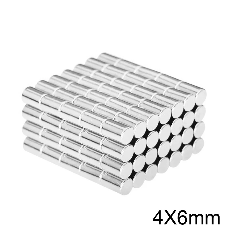 20/50/100/200/300 шт. 4x6 мм поисковый Магнит Небольшого диаметра 4 x 6 небольшие круглые