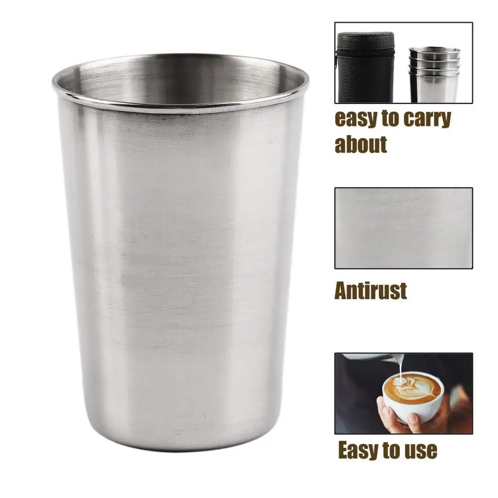 Portable Silicone Stainless Steel Water Bottle Coffee Tea Beer With Case Outdoor Travel Camping Holiday Picnic Folding Cup
Portable Silicone Stainless Steel Water Bottle Coffee Tea Beer With Case Outdoor Travel Camping Holiday Picnic Folding Cup