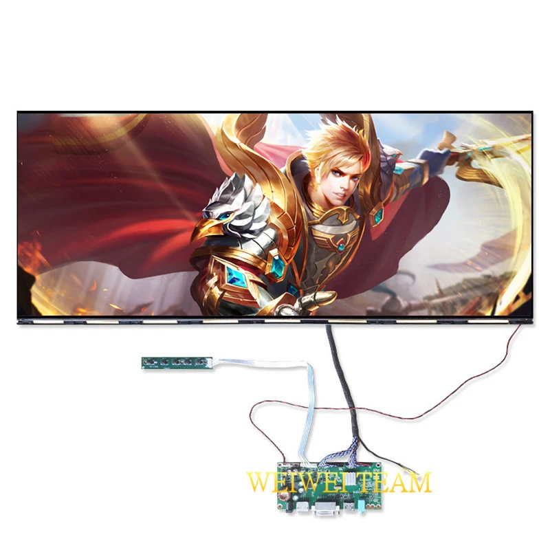 

25 Inch 21:9 UltraWide Full HD IPS LCD Monitor 60hz 2560*1080 3-Side Borderless 99% SRGB With LVDS Driver Board Matte Screen