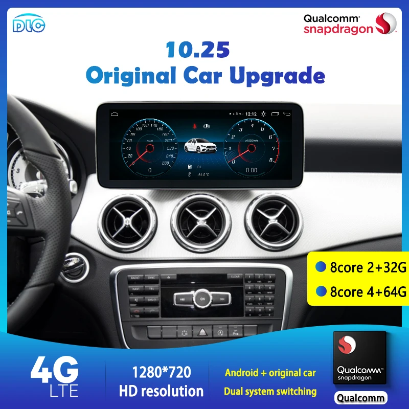 Чип с покрытием DLC, Qualcomm, экран HD1920 8,8/12,5 дюйма, Dsp, Восьмиядерный процессор, 4 + 64 ГБ, центральный плеер Android для C-класса GLA200/220/260 2014
Чип с покрытием DLC, Qualcomm, экран HD1920 8,8/12,5 дюйма, Dsp, Восьмиядерный процессор, 4 + 64 ГБ, центральный плеер Android для C-класса GLA200/220/260 2014